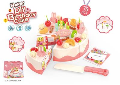 38PCS DIY Fruit Cake Set