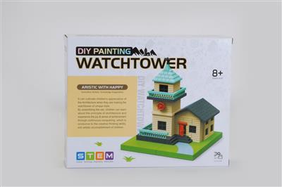 Self-Painted Painted Watchtower