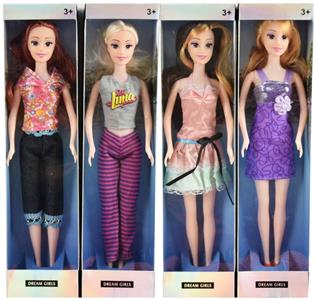 11.5 inch Barbie Big Arm Thigh Four Mixed Laser Silver Card UV Reverse Matte