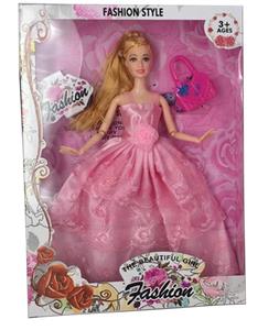 High gear box 11.5 inch 12 joints solid body wedding princess Barbie bigfoot big hand with handbag