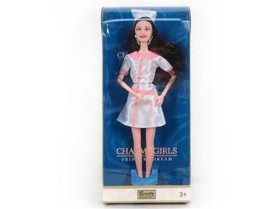 High-end theme Barbie 11.5 inch 11 joints solid body Barbie