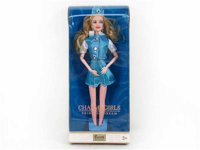 High-end theme Barbie 11.5 inch 11 joints solid body Barbie