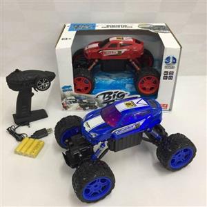四驱高速攀爬越野2.4G3D灯光 兰博SUV