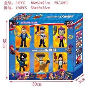 4 Inch Wild Brawl 6 Boxed