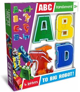 Alphabet Distortion ABCD