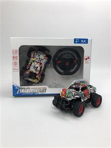 1:22 四通遥控越野涂鸦车(不包电)