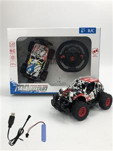 1:22 四通遥控涂鸦车 (包电)