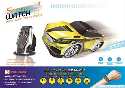 2nd generation new revision (yellow) smart three-mode watch voice-controlled car