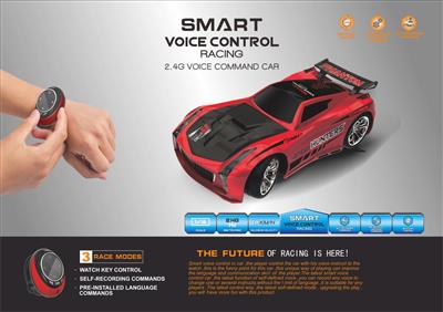 Intelligent 3 mode sound control car (without battery)