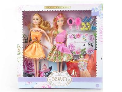 High gear box 11.5 inch real fashion princess barbie 2 mixed with shoe accessories and hanging clothes