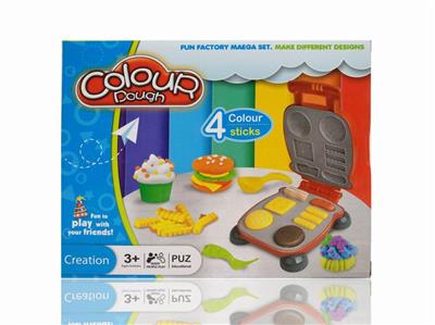 Copy machine color clay set