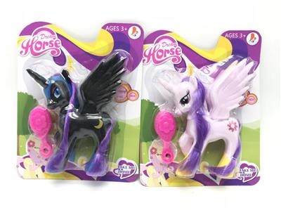 My Dream Vinyl My Little Pony with Horse Comb Single 2-Color Mix