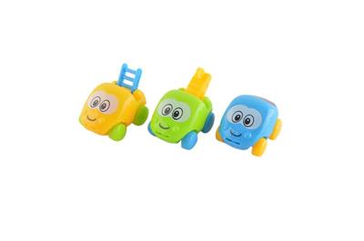 Pull back cartoon engineering vehicle (3 pack)