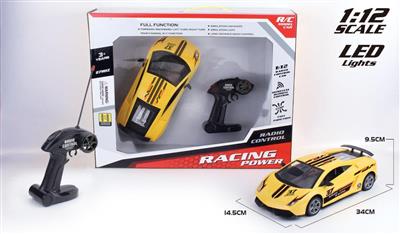 1:12 lamborghini four remote control car does not include electricity
