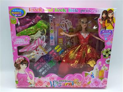 11 Inch Heavyweight Barbie Accessories With Garment Set Gift Box