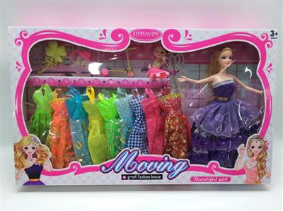 11.5 Heavyweight Barbie Accessories with Costume Set Gift Box