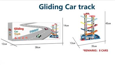 DIY glide track 6 track 8 car
