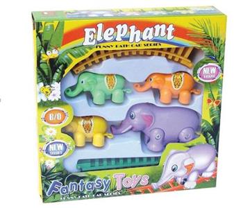 Electric track elephant