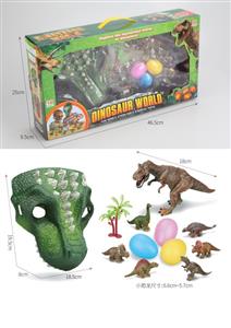 Green Tyrannosaurus Mask Set