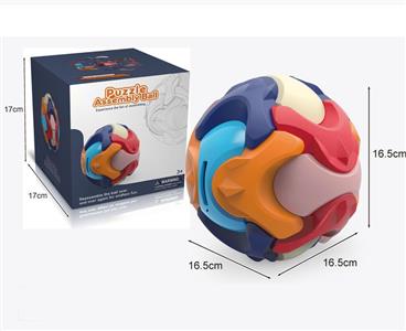 puzzle assembly ball