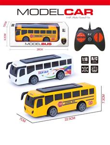 1:18 four-way remote control bus with 3D lights