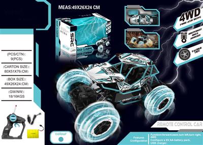 1:14 4WD remote control graffiti climbing car 27MHZ