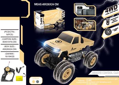 1:12 4WD remote control military truck climbing car 27MHZ