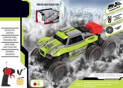 1:18 four-way six-wheel remote control climbing car 27MHZ