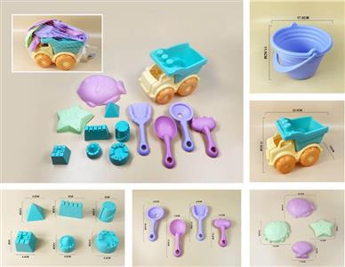 13 soft beach toys