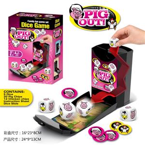 Pig Chicken Dice Card Game