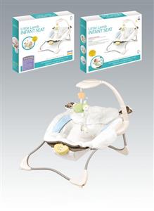 Baby electric vibrating music rocking chair/3x3 batteries, not included