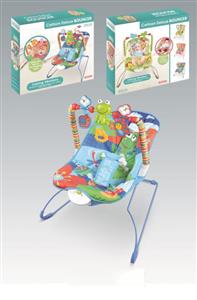 Baby vibration music rocking chair blue