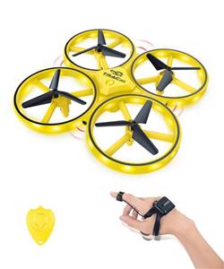 Watch induction control quadcopter