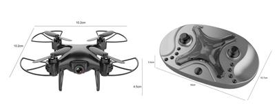 Fixed height standard quadcopter (no aerial photography)