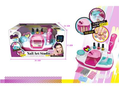 Hair dryer and nail pen set (AA*2 tablets + AAA*2 tablets) without electricity