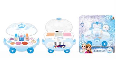 Ice and Snow Series Crystal Love Mini Makeup Car