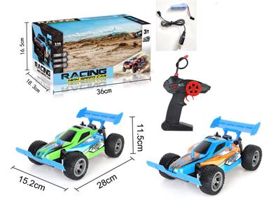 1:14 four-way remote control high-speed off-road vehicle with light (included battery)