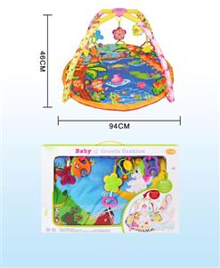 Baby multifunctional music crawling mat, without light