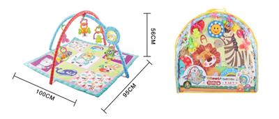 Baby Fitness Blanket Rectangle Music + Mirror + 5 Hanging Pieces