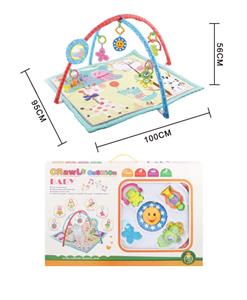 Baby Fitness Blanket Rectangle Music + Mirror + 5 Hanging Pieces