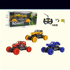 1:18 graffiti climbing off-road vehicle (3 models in one color)
