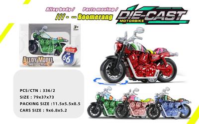 1:36 pull back alloy motorcycle (1 pack