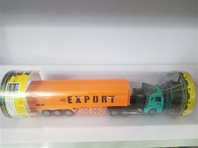 27mHz four-way remote control light extended container truck