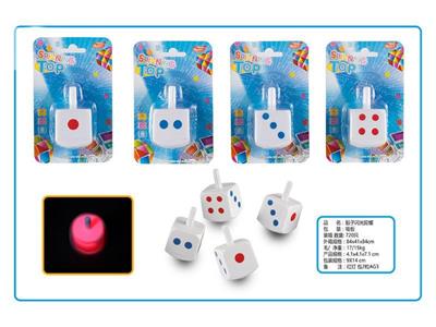 Package of dice flash gyro in English