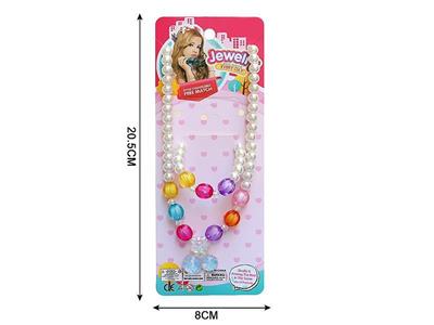 Girls jewelry-cherry necklace set of 2