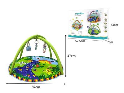 Crawling blanket (environmental protection rattle)