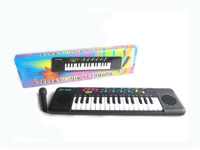 English packaging 32-key multifunctional electronic organ (with microphone)
