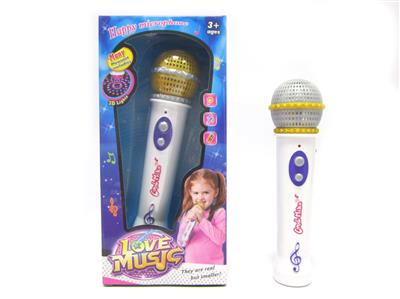 Light music microphone (with melody and lighting function)