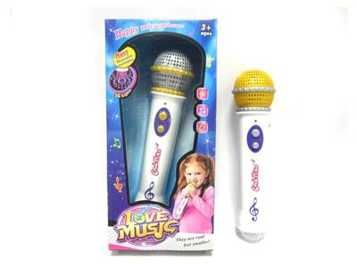 Light music microphone (with melody and projection lamp function)
