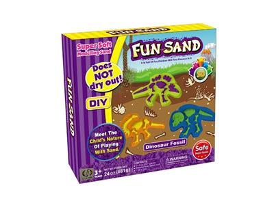 Space sand dinosaur fossil set